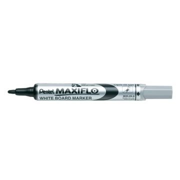 Marcatore per lavagne bianche Pentel MAXIFLO punta conica 4,0 mm nero MWL5S-A