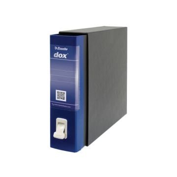 Registratore a leva DOX2 Protocollo 28,5x35 cm - dorso 8 cm blu D26204