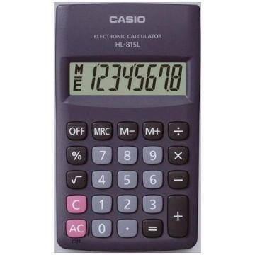 Calcolatrice Hl-815L Bl 8 Cifre Tascabile Casio