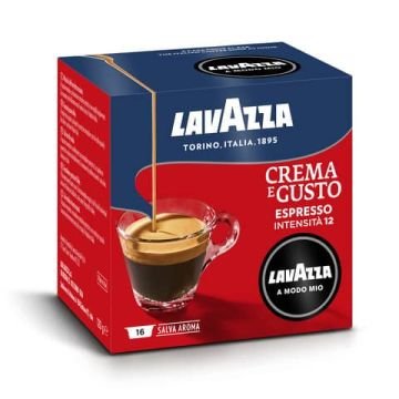 Caffè in cialde Lavazza A Modo Mio Crema&Gusto Conf. 16 cialde - 8869