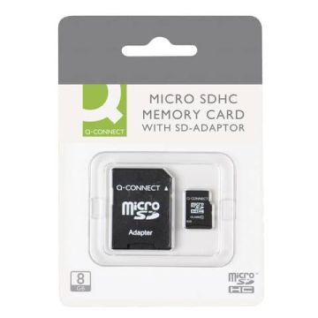 Scheda di memoria - Micro SDHC Q-Connect 8 GB KF16011