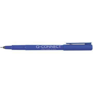 Fineliner Q-Connect 0.4 mm blu Conf. 10 pezzi - KF25008