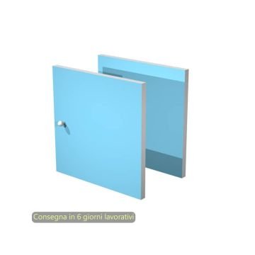 Coppia di antine per libreria componibile Artexport Maxicolor - 32,2x32,2 cm - azzurro - 2A-MaxC-A