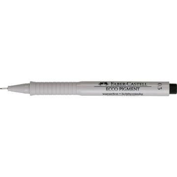 Penna punta in fibra Faber-Castell Ecco Pigment 0,3 mm 166399