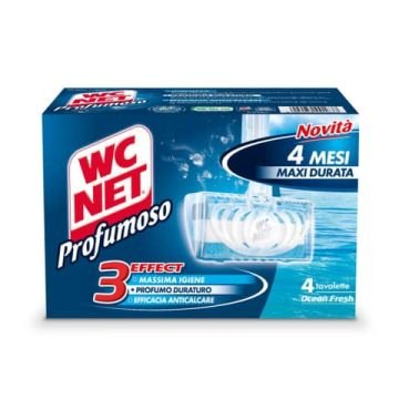 Tavolette igiene WC Net Profumoso ocean fresh 4x34 grammi - M74601