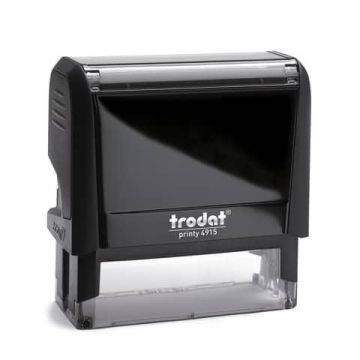 Timbro di testo PERSONALIZZATO Trodat Printy 4915 fino a 7 righe - dimensione max personalizzazione 70x25 mm - 11040