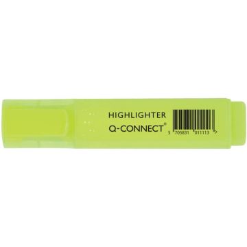 Evidenziatore Q-Connect 1-5,2 mm giallo KF01111