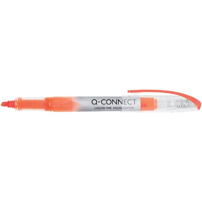 Evidenziatore a penna Q-Connect 1-4 mm arancione KF00397 main product photo