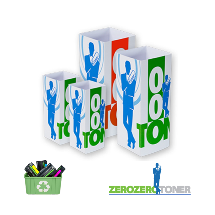 Servizio ritiro toner esausti ZEROZEROTONER MIGNON - 1 box (2 toner) x 1 ritiro all'anno main product photo