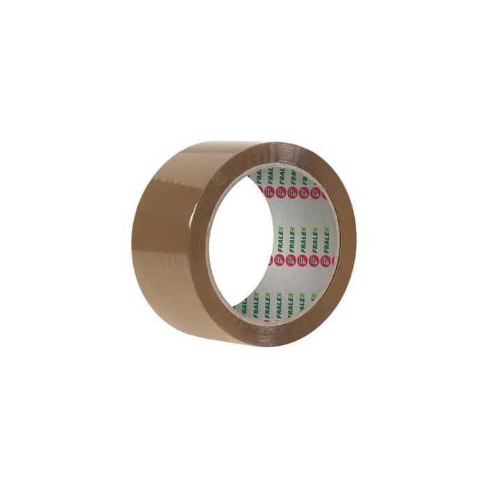 Nastro da imballo Fralex silenzioso 50 mm x 66 m 25µ - conf. 6 pz - avana 4025080066AP1591 main product photo