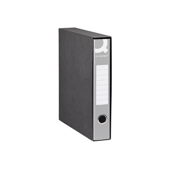 Registratore protocollo con custodia Q-Connect dorso 5 cm - 28,5x34,3 cm - grigio Q/PROT5GR main product photo