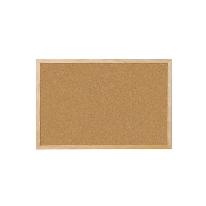 Pannello in sughero Q-Connect 90x60 cm con cornice in legno CA0316170 main product photo