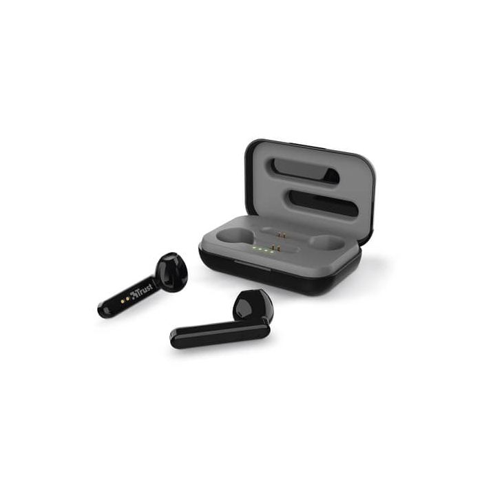 Cuffie auricolari wireless Bluetooth PRIMO TOUCH Trust - portata 10 m - nero 23712 main product photo