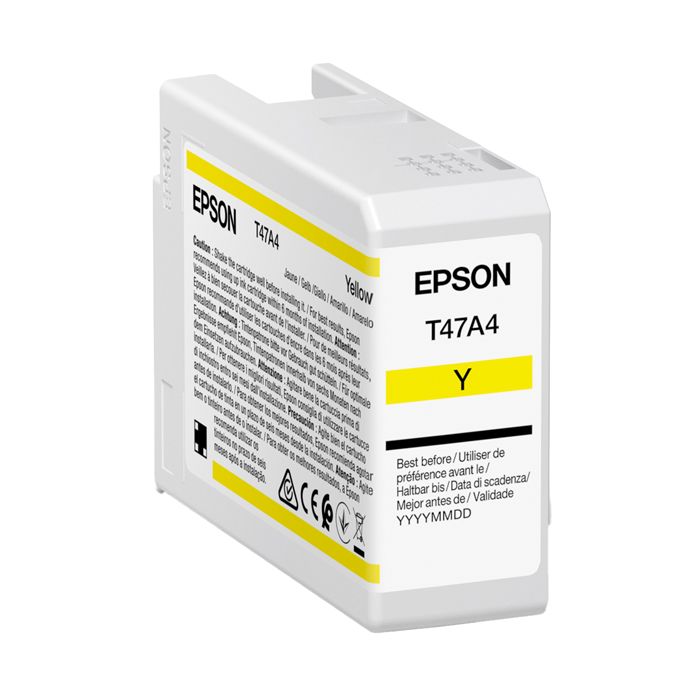 EPSON SINGLEPACK YELLOW T47A4 50 ML main product photo