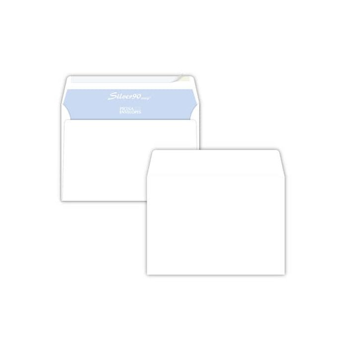 Buste senza finestra Pigna Envelopes Silver90 90 g/m² 162x229 mm bianco conf. 500 - 0207829 main product photo