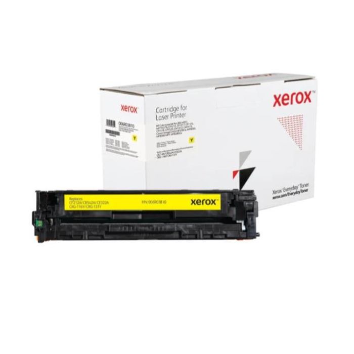 Toner Everyday Xerox Yellow compatibile con HP 131A HP 125A HP 128A (CF212A/ CB542A/ CE322A), capacita' standard main product photo