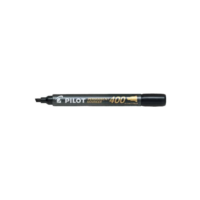 Marcatore permanente Pilot Permanent Marker 400 punta a scalpello 4,5 mm nero 2710 main product photo