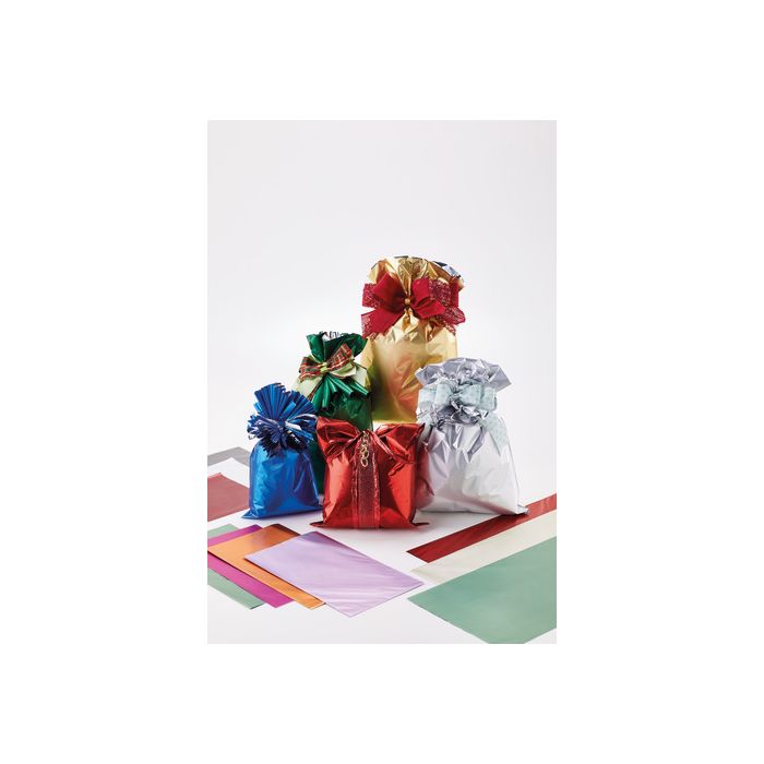 Buste regalo soft satinato Italpak colori assortiti - conf. 100 pz formato 15x25 cm - X204063152517 main product photo