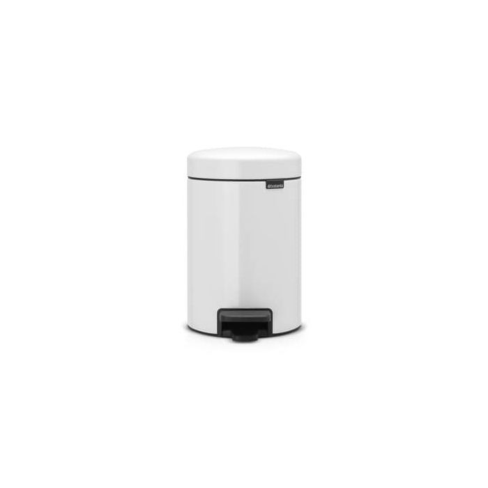 Pattumiera a pedale Brabantia Pedal Bin New Icon 16,5x23,5x26,5 cm bianco 3 litri - 112126 main product photo