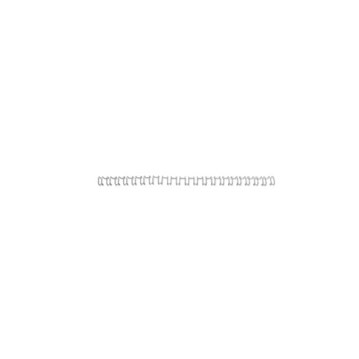 Spirali metalliche a 21 anelli GBC WireBind 12 mm A4 argento conf da 100 spirali - IB161230 main product photo