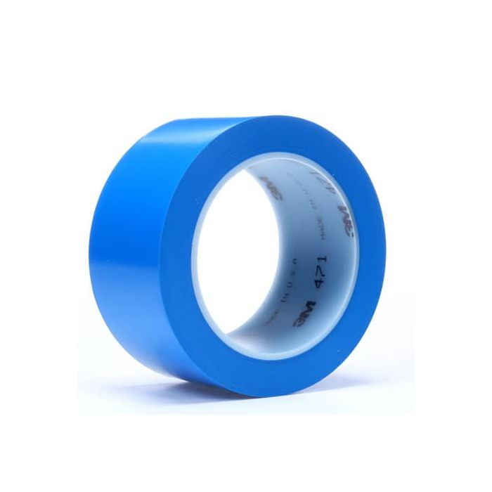 Nastro per segnaletica Scotch rotolo in vinile blu 471 BLU main product photo