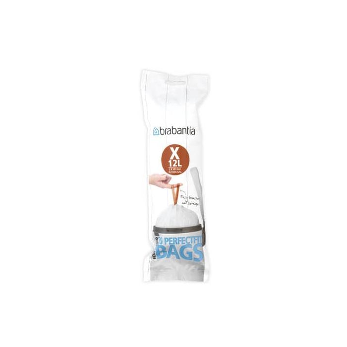 Sacchetti PerfectFit Brabantia codice X 12 litri rotolo da 20 sacchetti - 116728 main product photo