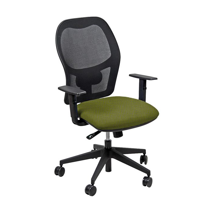 Seduta ergonomica Hubble - tessuto Fashion Go Couture - verde mela - Unisit main product photo