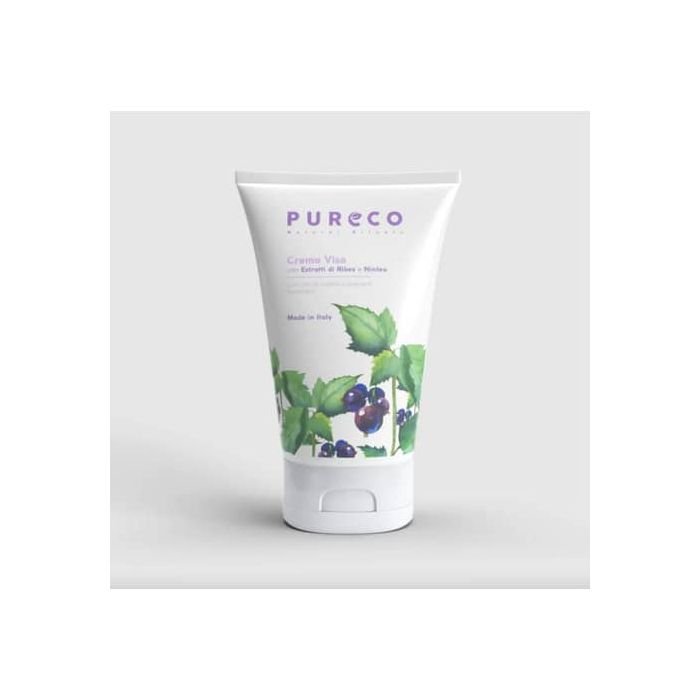 Crema viso Pureco con estratti di ribes e ninfea - olio di jojoba e pigmenti illuminanti - 50 ml - PE0020 main product photo