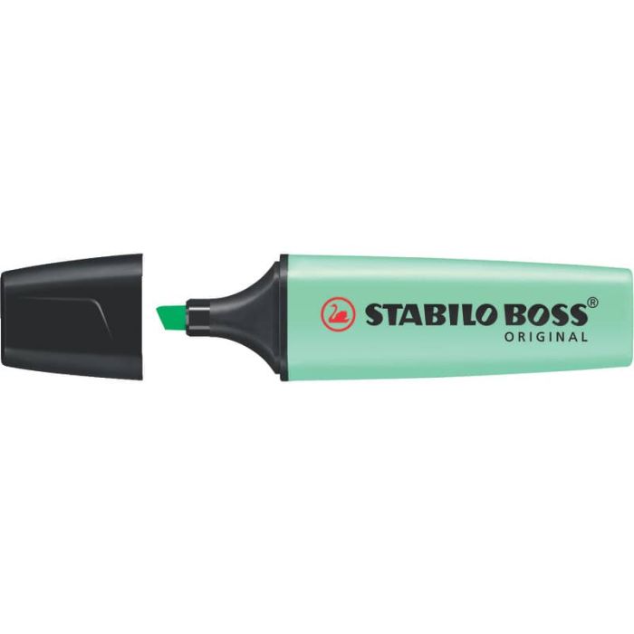 Evidenziatore Stabilo Boss Original Pastel 2-5 mm verde menta 70/116 main product photo