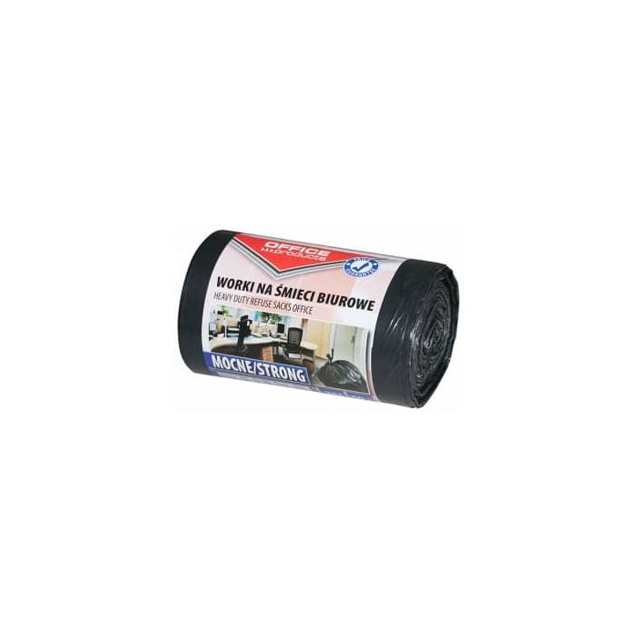 Sacchi dell'immondizia strong Office Product nero 35 l - rotolo da 50 pezzi - 22021213-05 main product photo