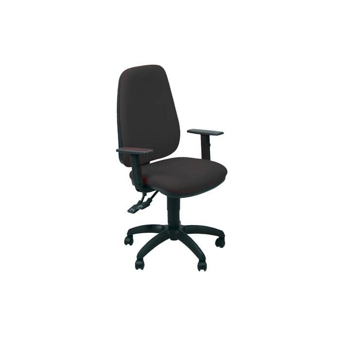 Sedia operativa girevole Unisit Teti TETE Eco Smart - rivestimento Eco nero - con braccioli - TETE/EN main product photo