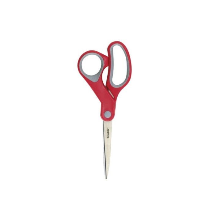 Forbici Scotch Comfort asimmetrica rosso/grigio 20 cm 1428 main product photo