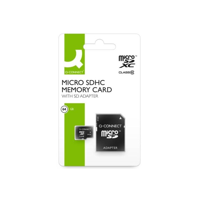 Scheda di memoria Q-Connect - Micro SDHC 64 GB KF16128 main product photo