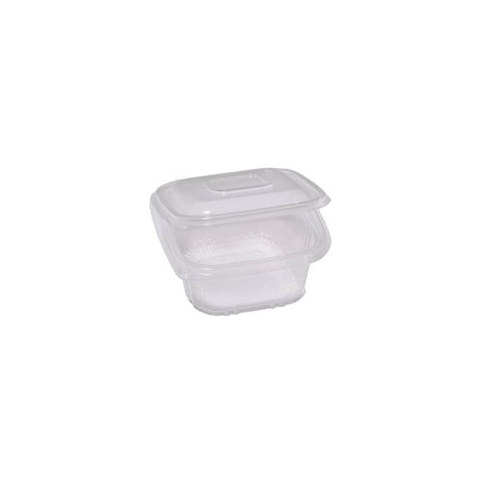 Contenitori in PP quadrati con coperchio incernierato Cuki Professional 120 mm x 120 mm x 55 mm - conf. 50 pz main product photo