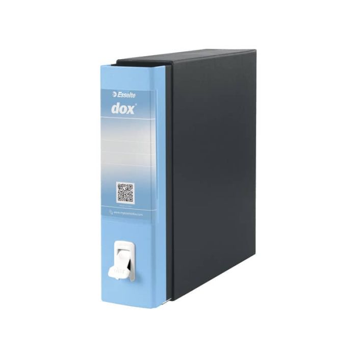 Registratore a leva DOX1 Commerciale S. Francisco 28,5x31,5 cm - dorso 8 cm azzurro - D15116 main product photo
