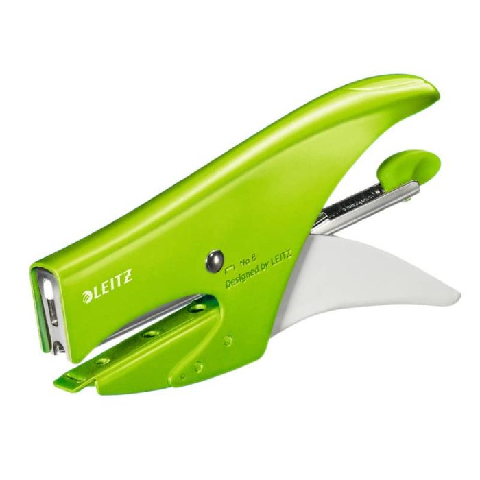 Cucitrice fino a 15 fogli Leitz 5547 WOW verde lime metallizzato 55472054 main product photo