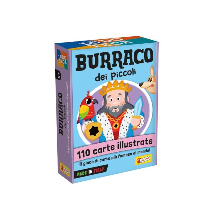 Gioco in scatola Lisciani Ludoteca Le Carte dei Bambini Burraco dei Bambini - 96688 main product photo