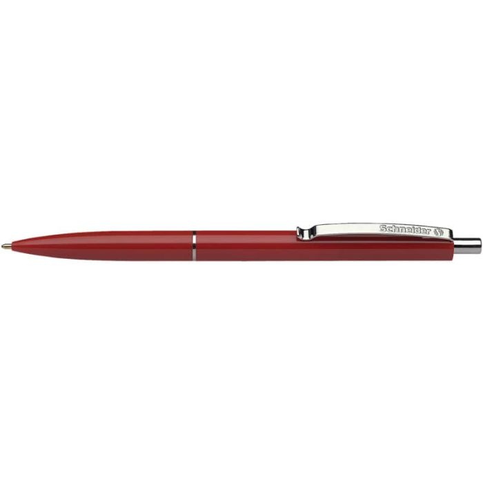 Penna a sfera a scatto Schneider K 15 ricaricabile tratto M rosso Conf. 20 pezzi - 3082 main product photo