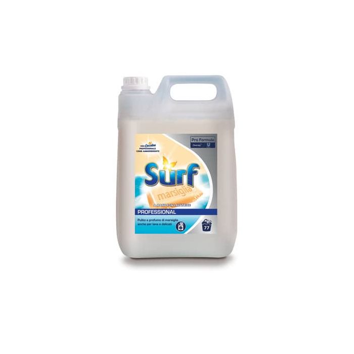 Detersivo liquido fragranza marsiglia Surf 5 L giallo 7510513 main product photo