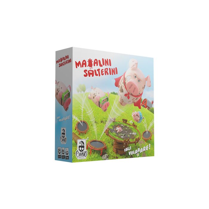 Gioco da tavolo Cranio Creations Maialini Salterini eta' 6+ da 2 a 3 giocatori - CC599 main product photo