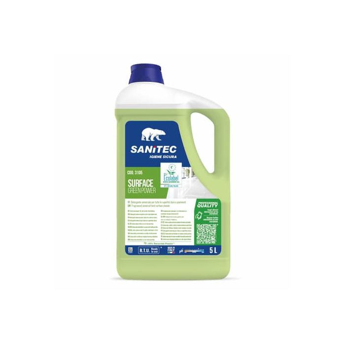 Detergente ecologico per pavimenti Sanitec Green Power 5 kg 3105 main product photo