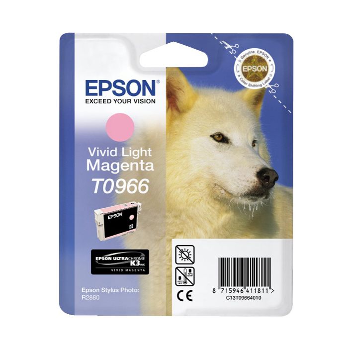 EPSON CARTUCCIA INCHIOSTRO A PIGMENTI VIVID MAGENTA-CHIARO ULTRACHROME K3 BLISTR C/RF main product photo