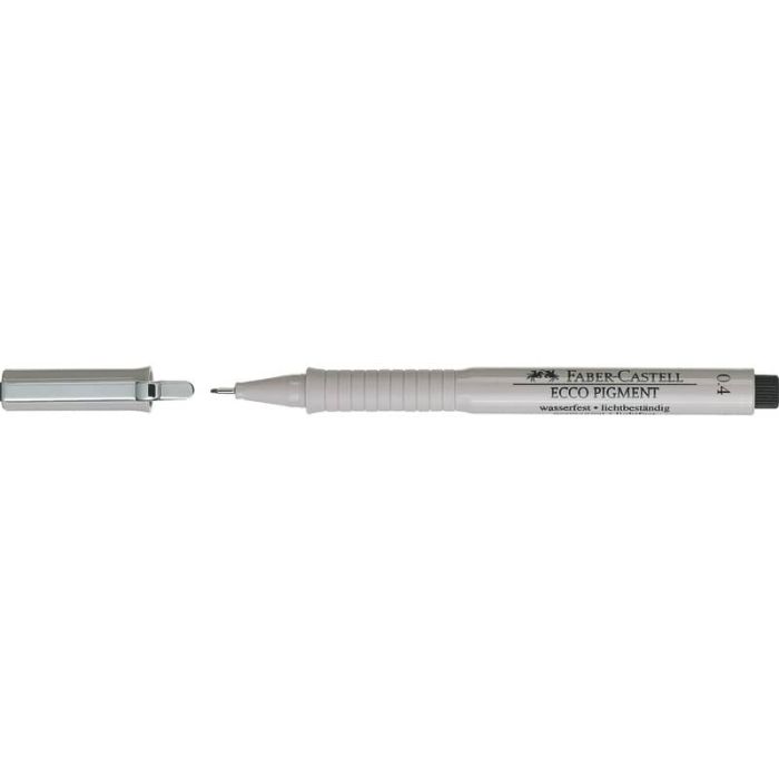 Penna punta in fibra Faber-Castell Ecco Pigment 0,4 mm 166499 main product photo