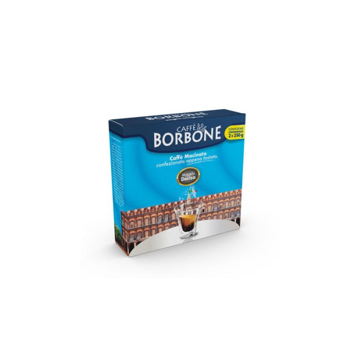 Caffe' macinato Caffe' Borbone miscela decisa - palazzo red - 2 buste da 250 g - GRPALAZZORED8X500GR main product photo