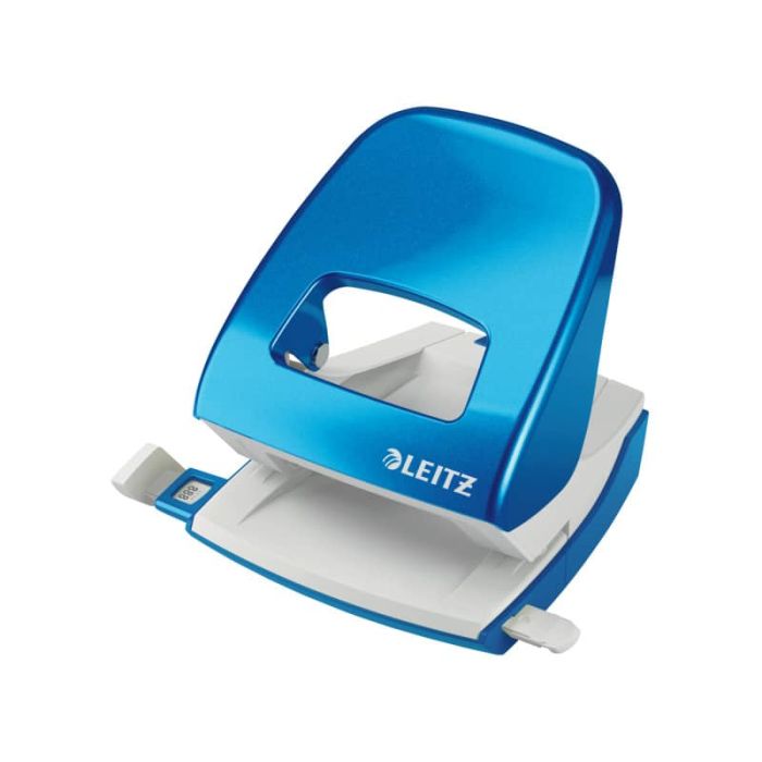Perforatore 5008 2 fori max 30 fogli Leitz NeXXt Series in metallo blu 50081236 main product photo