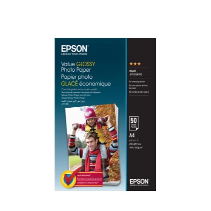 EPSON VALUE GLOSSY PHOTO PAPER A4 50 main product photo