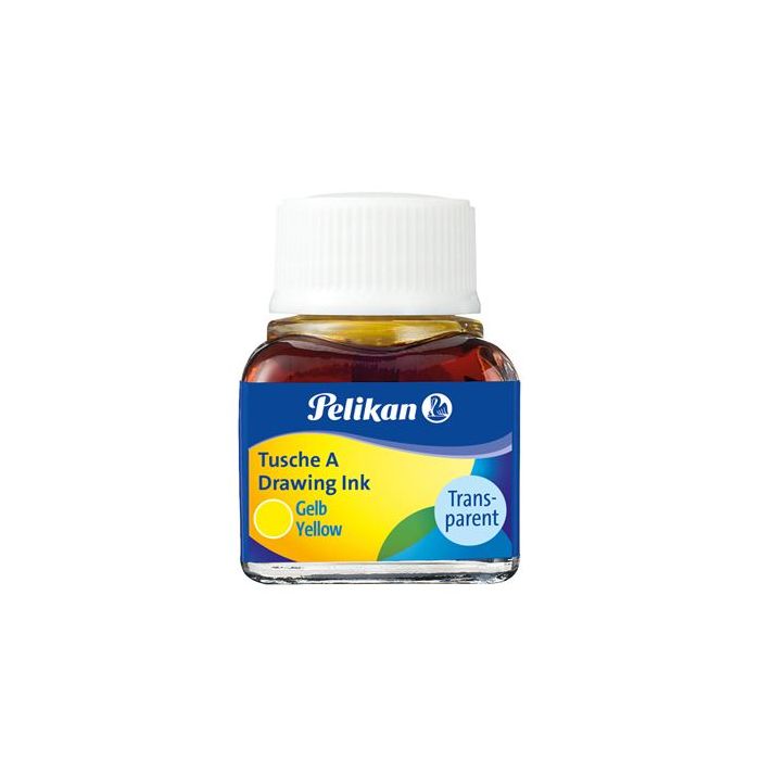 Flacone inchiostro di china Pelikan 523-17 da 10 ml - giallo - 201541 main product photo