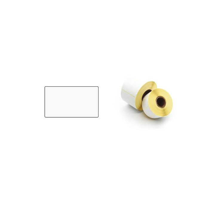 Etichette ad. in rotoli per stampanti trasf. termico diretto Printex 50x30 mm bianco removibile 5000 pezzi - ETT5030 main product photo