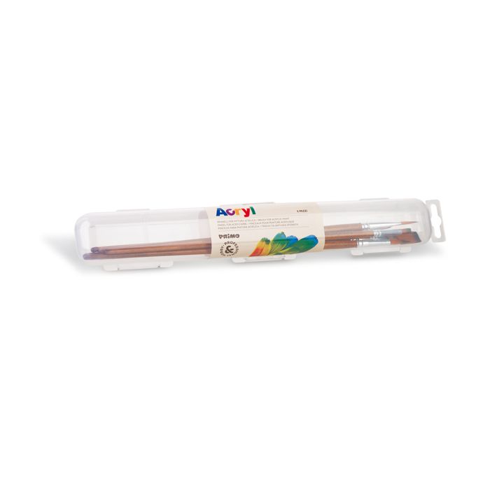 Portapennelli con pennelli Primo uso acrilico e tempera 1242P5A main product photo