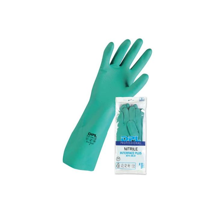 Guanti riusabili Icoguanti in nitrile L verdi NTR/LARGE main product photo